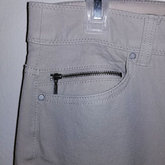 So Slimming by chicos size 1 ankle fitted tan  ^ - Picture 2 of 4